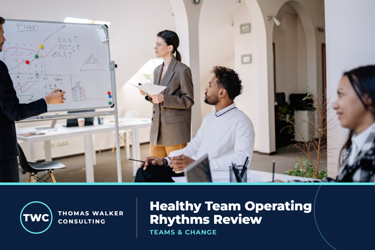 Healthy Team Operating Rhythms Review course artwork