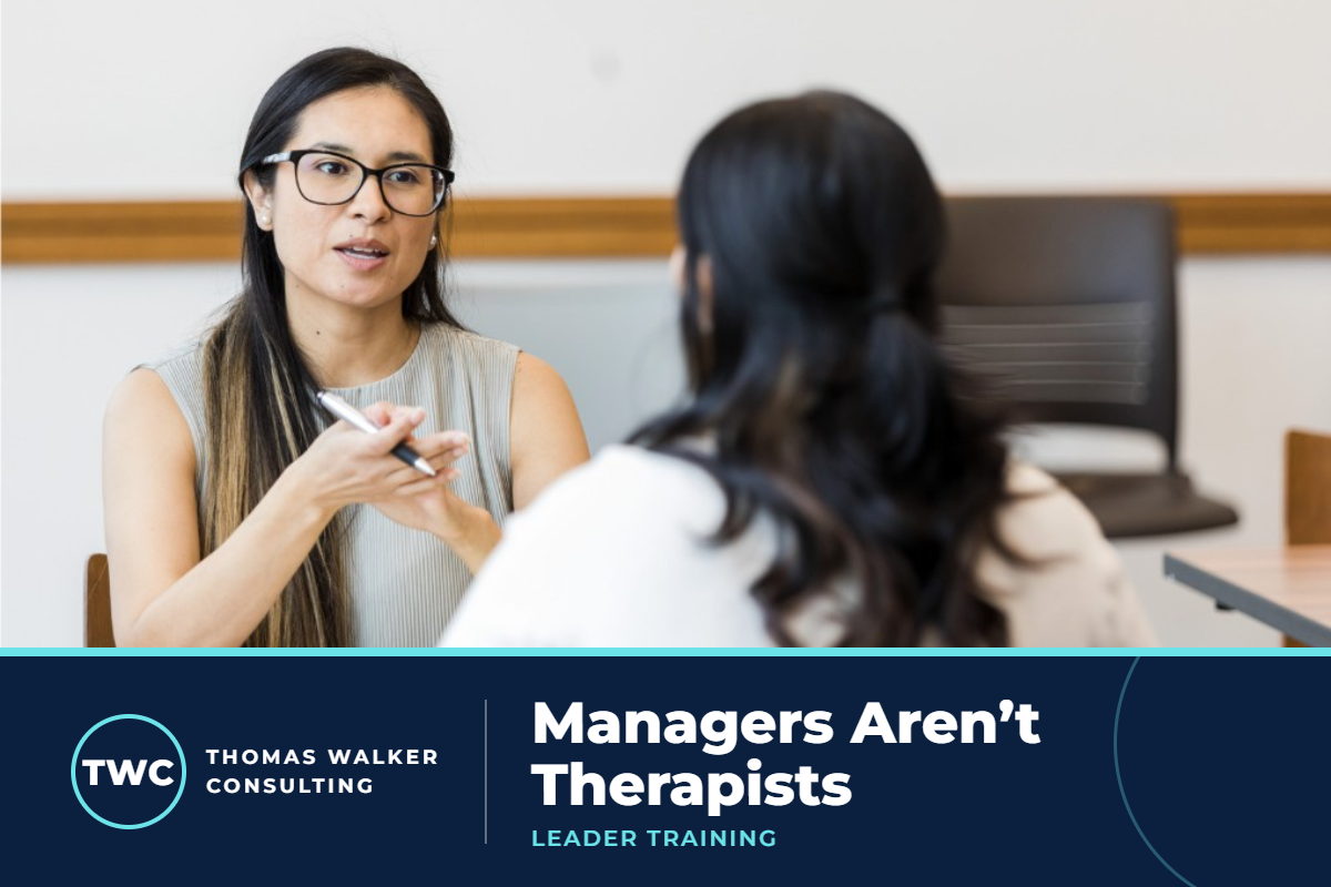 Managers Aren’t Therapists course artwork
