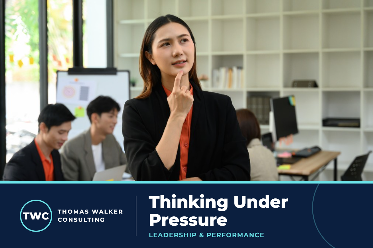 Thinking Under Pressure course artwork